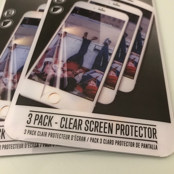 Screen protectors 2- 3 packs (6 ttl) iPhone 6 Plus - Picture 3 of 8